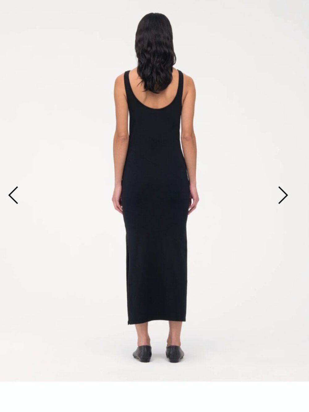 Another Tomorrow Slim Tank Dress NWT - Picture 5 of 6